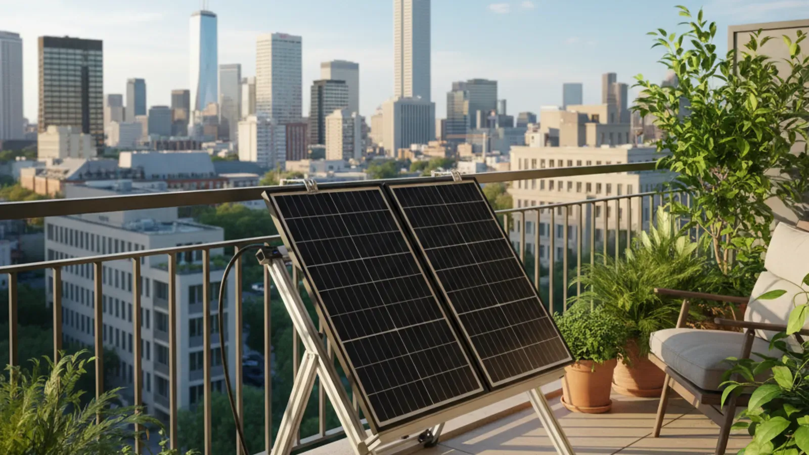 Rentabilité et installation rapide d'un kit solaire plug and play pour balcon